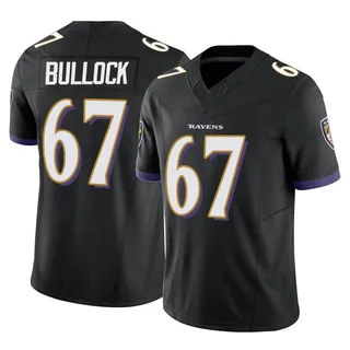 Corey Bullock Baltimore Ravens Men's Limited Vapor F.U.S.E. Nike Jersey - Black