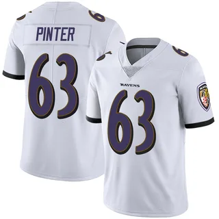 Danny Pinter Baltimore Ravens Youth Limited Vapor Untouchable Nike Jersey - White