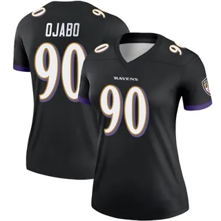 David Ojabo Baltimore Ravens Women's Legend Nike Jersey - Black