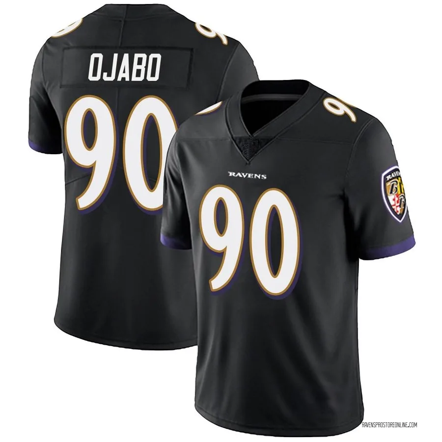 David Ojabo Baltimore Ravens Youth Limited Alternate Vapor Untouchable Nike Jersey - Black