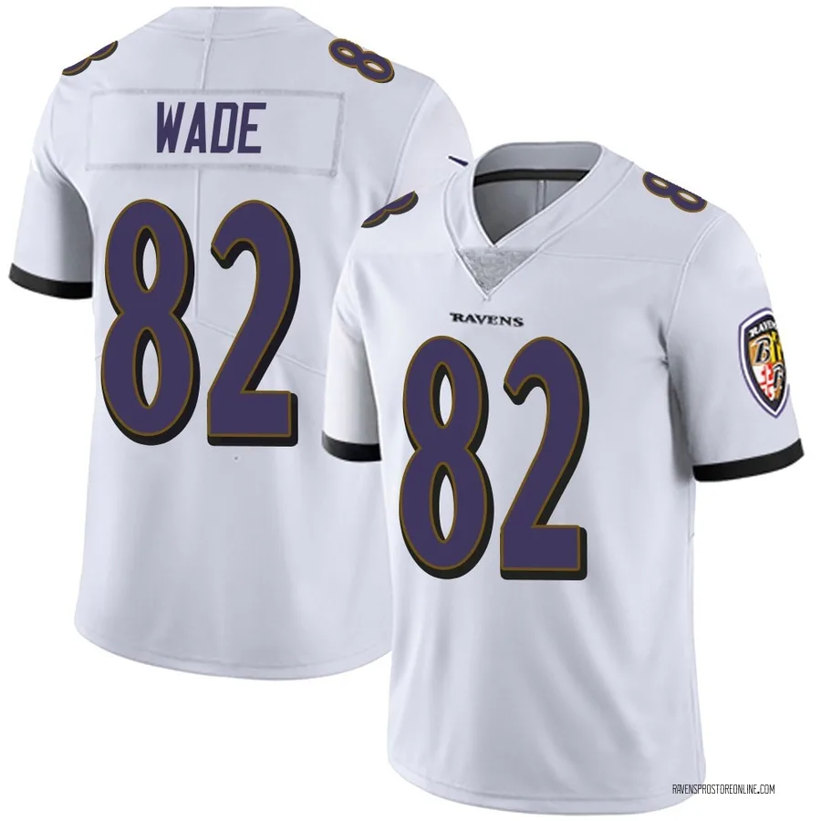 Dayton Wade Baltimore Ravens Youth Limited Vapor Untouchable Nike Jersey - White