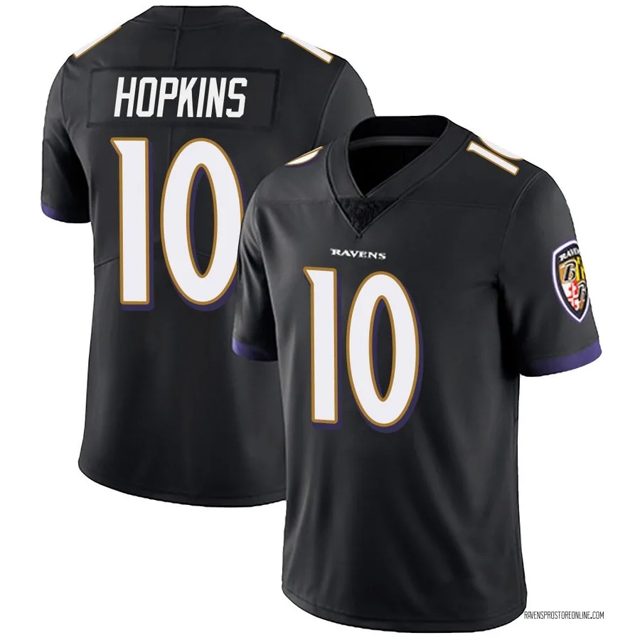 DeAndre Hopkins Baltimore Ravens Men's Limited Alternate Vapor Untouchable Nike Jersey - Black