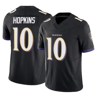 DeAndre Hopkins Baltimore Ravens Men's Limited Vapor F.U.S.E. Nike Jersey - Black