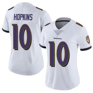 DeAndre Hopkins Baltimore Ravens Women's Limited Vapor Untouchable Nike Jersey - White
