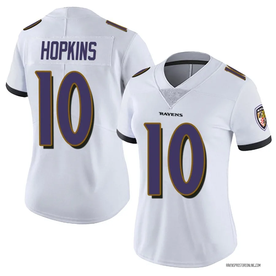 DeAndre Hopkins Baltimore Ravens Women's Limited Vapor Untouchable Nike Jersey - White