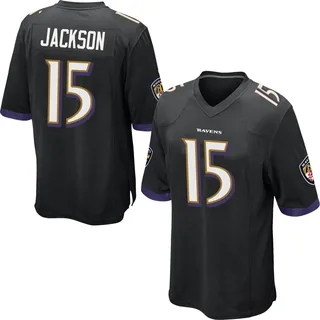 DeSean Jackson Baltimore Ravens Men's Game Nike Jersey - Black