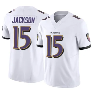 DeSean Jackson Baltimore Ravens Men's Limited Vapor F.U.S.E. Nike Jersey - White