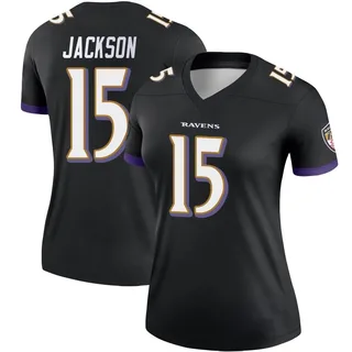 DeSean Jackson Baltimore Ravens Women's Legend Nike Jersey - Black