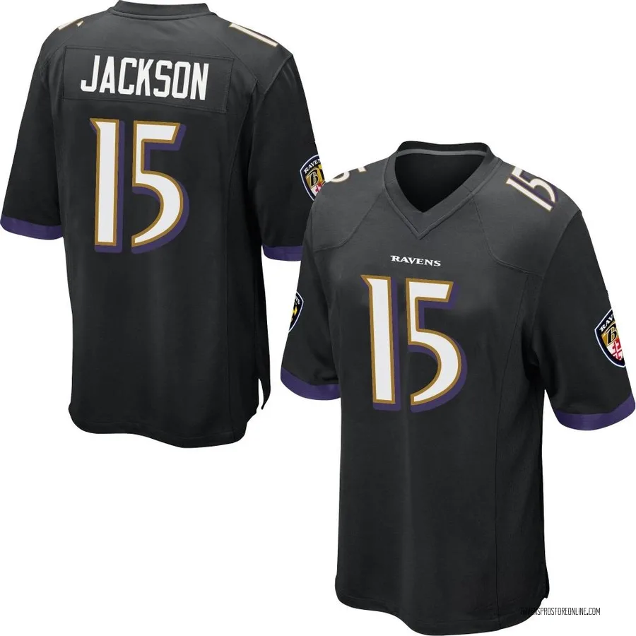 DeSean Jackson Baltimore Ravens Youth Game Nike Jersey - Black