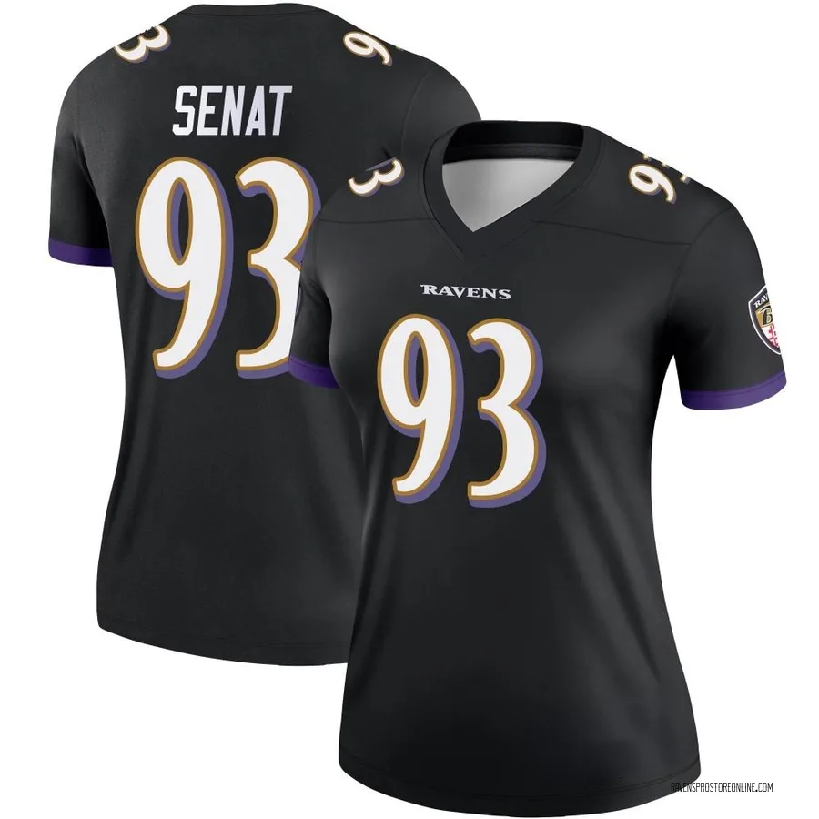 Deadrin Senat Baltimore Ravens Women's Legend Nike Jersey - Black
