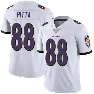 Dennis Pitta Baltimore Ravens Men's Limited Vapor Untouchable Nike Jersey - White