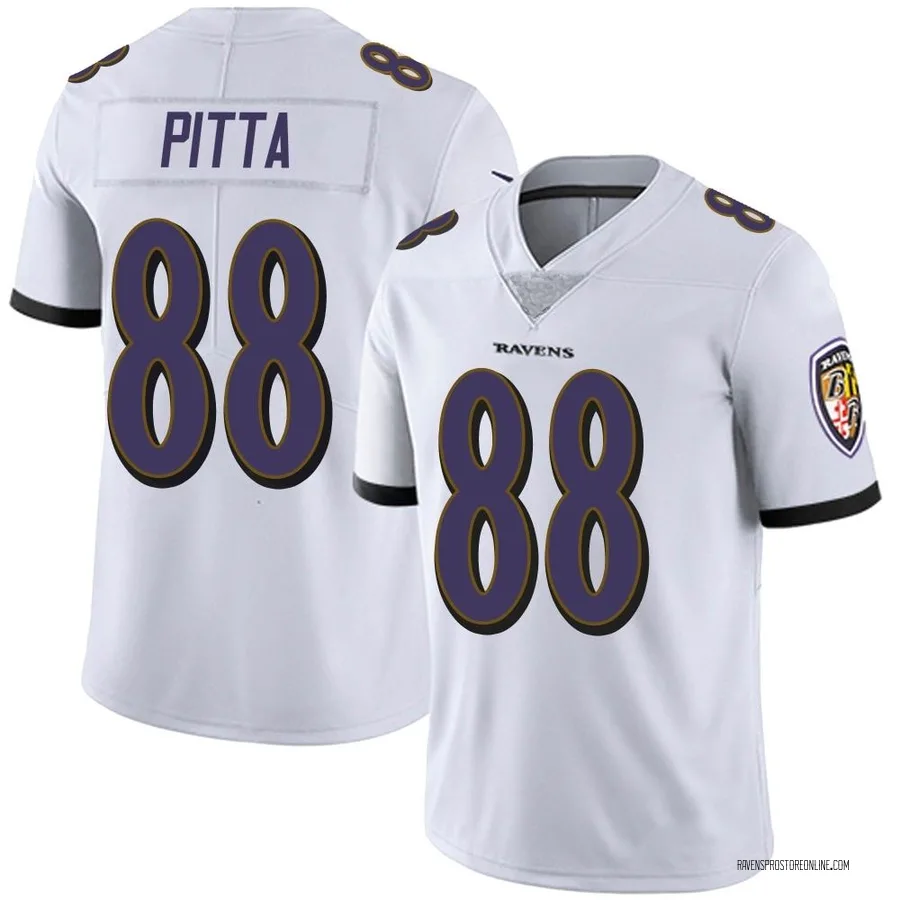 Dennis Pitta Baltimore Ravens Men's Limited Vapor Untouchable Nike Jersey - White