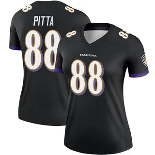 Dennis Pitta Baltimore Ravens Women's Legend Nike Jersey - Black