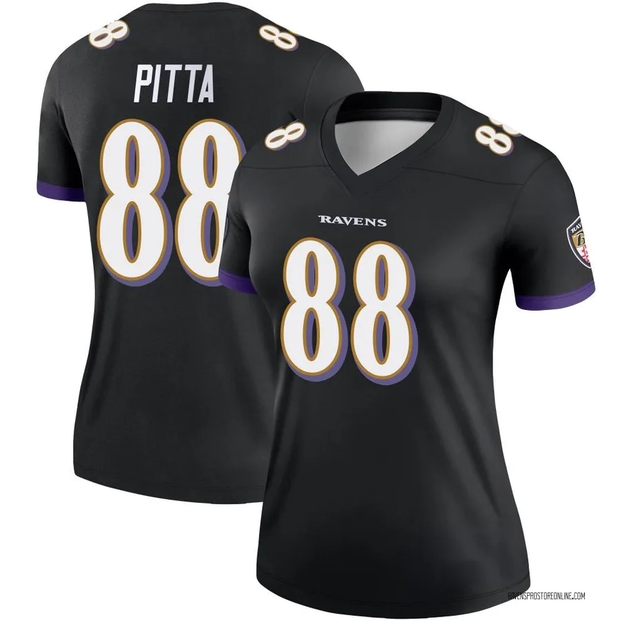 Dennis Pitta Baltimore Ravens Women's Legend Nike Jersey - Black