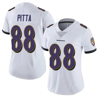Dennis Pitta Baltimore Ravens Women's Limited Vapor Untouchable Nike Jersey - White