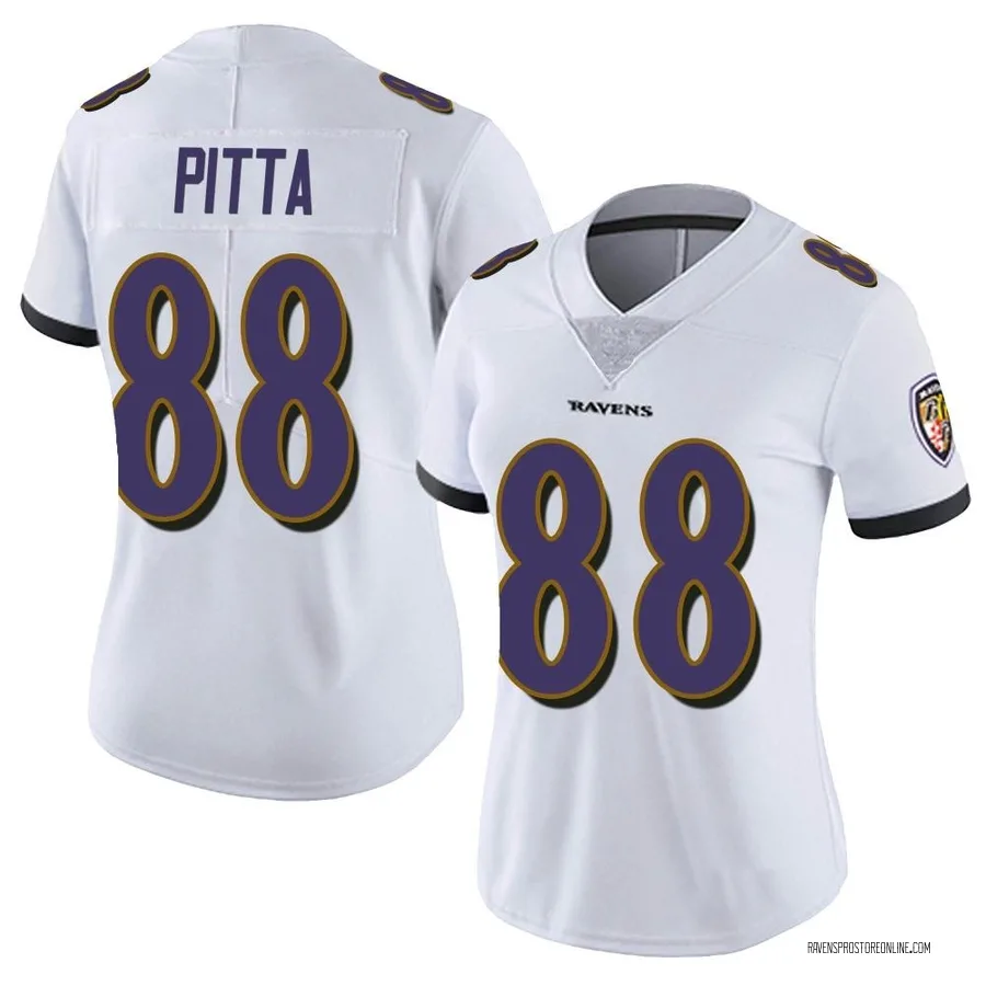 Dennis Pitta Baltimore Ravens Women's Limited Vapor Untouchable Nike Jersey - White