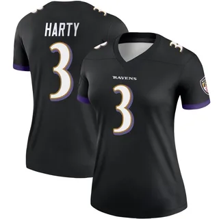 Deonte Harty Baltimore Ravens Women's Legend Nike Jersey - Black
