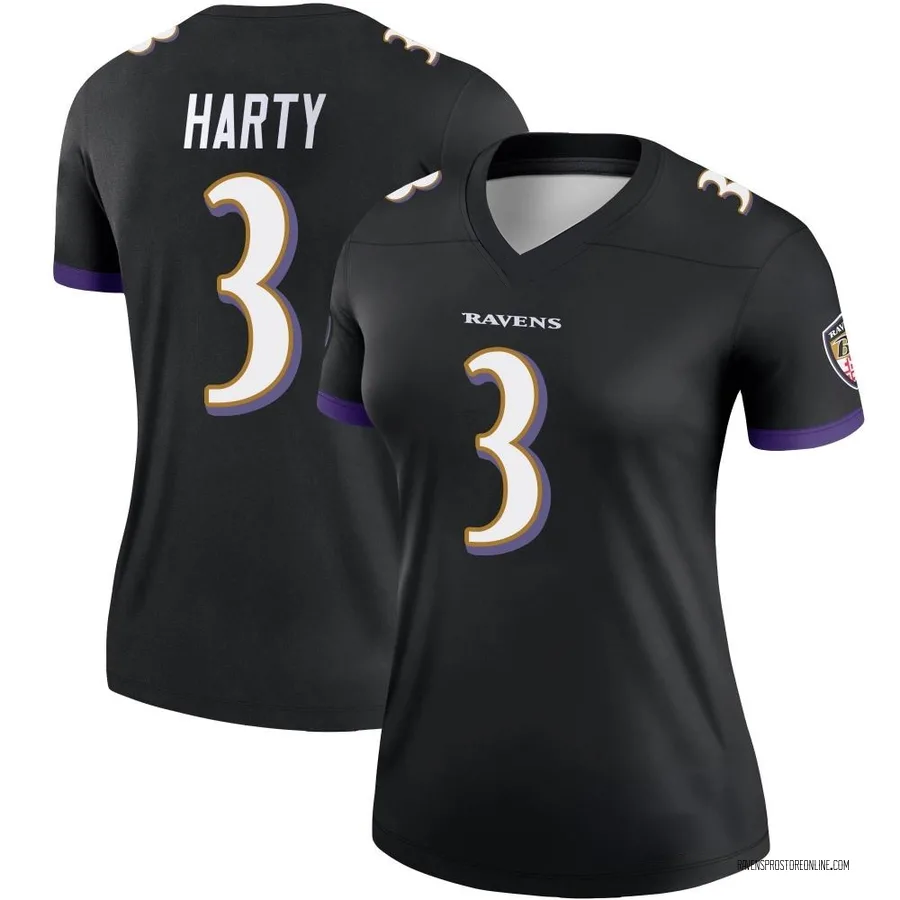 Deonte Harty Baltimore Ravens Women's Legend Nike Jersey - Black