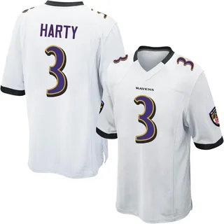 Deonte Harty Baltimore Ravens Youth Game Nike Jersey - White