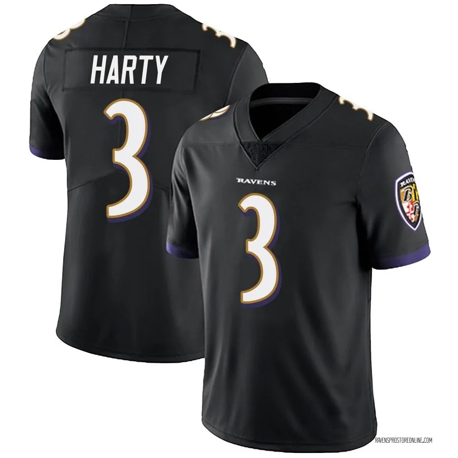 Deonte Harty Baltimore Ravens Youth Limited Alternate Vapor Untouchable Nike Jersey - Black