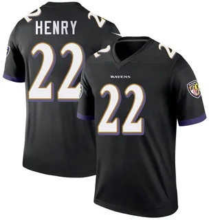 Derrick Henry Baltimore Ravens Men's Legend Nike Jersey - Black