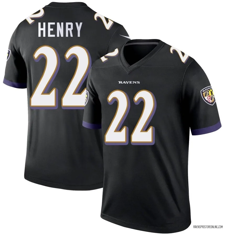 Derrick Henry Baltimore Ravens Men's Legend Nike Jersey - Black