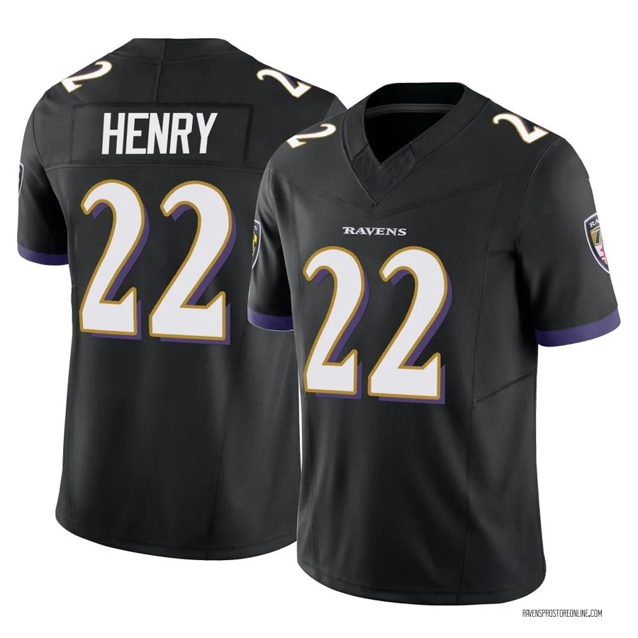 Derrick Henry Baltimore Ravens Men's Limited Vapor F.U.S.E. Nike Jersey - Black