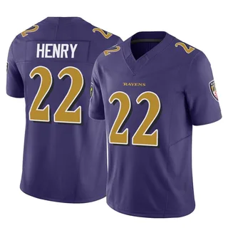 Derrick Henry Baltimore Ravens Men's Limited Vapor F.U.S.E. Nike Jersey - Purple