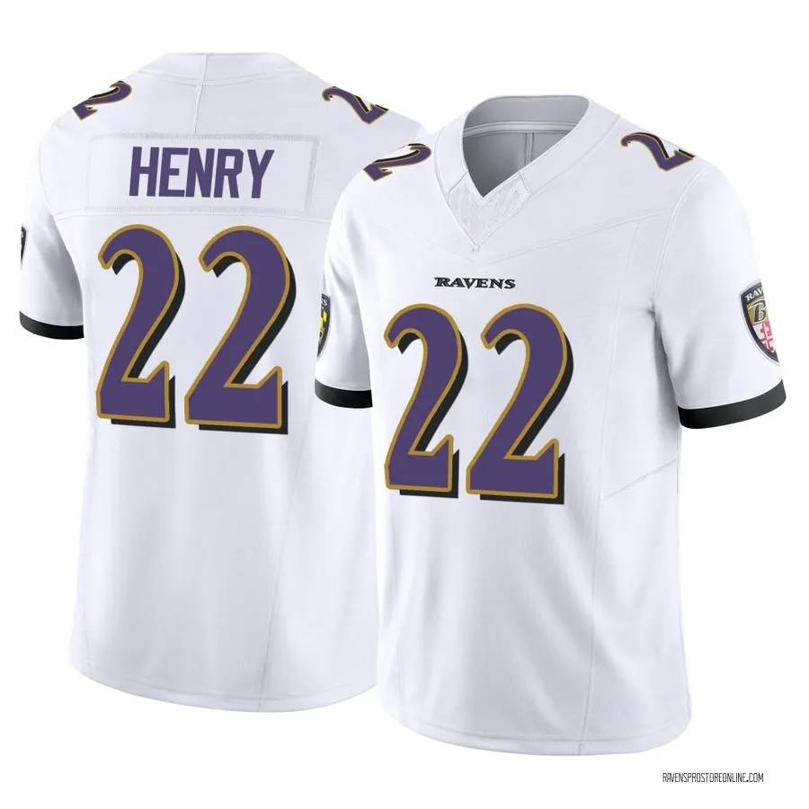 Derrick Henry Baltimore Ravens Men's Limited Vapor F.U.S.E. Nike Jersey - White