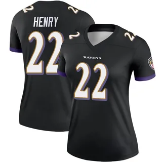 Derrick Henry Baltimore Ravens Women's Legend Nike Jersey - Black