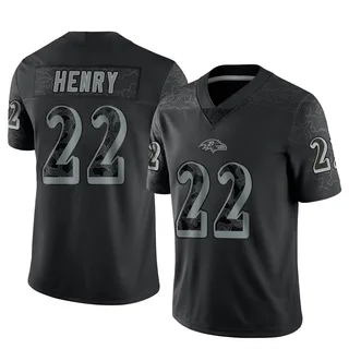 Derrick Henry Baltimore Ravens Youth Limited Reflective Nike Jersey - Black