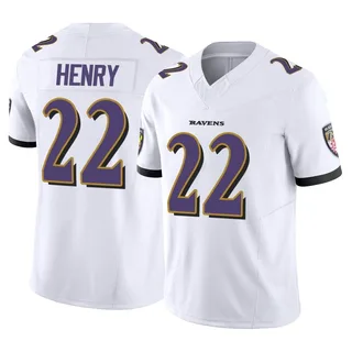 Derrick Henry Baltimore Ravens Youth Limited Vapor F.U.S.E. Nike Jersey - White