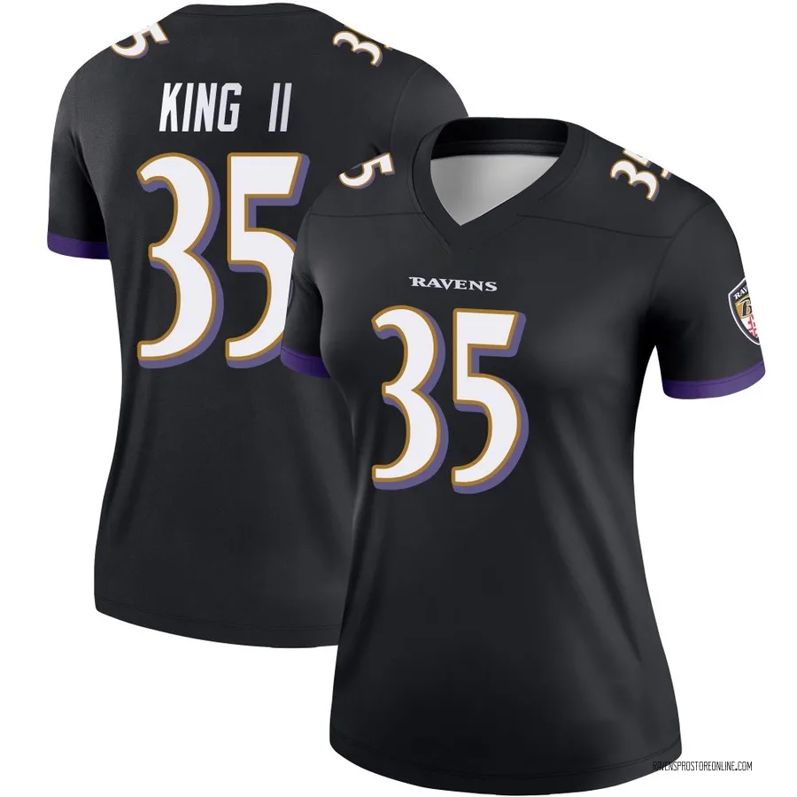 Desmond King II Baltimore Ravens Women's Legend Nike Jersey - Black