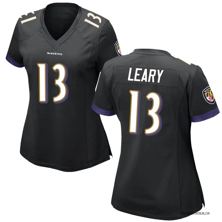 Devin Leary Baltimore Ravens Women's Game Nike Jersey - Black