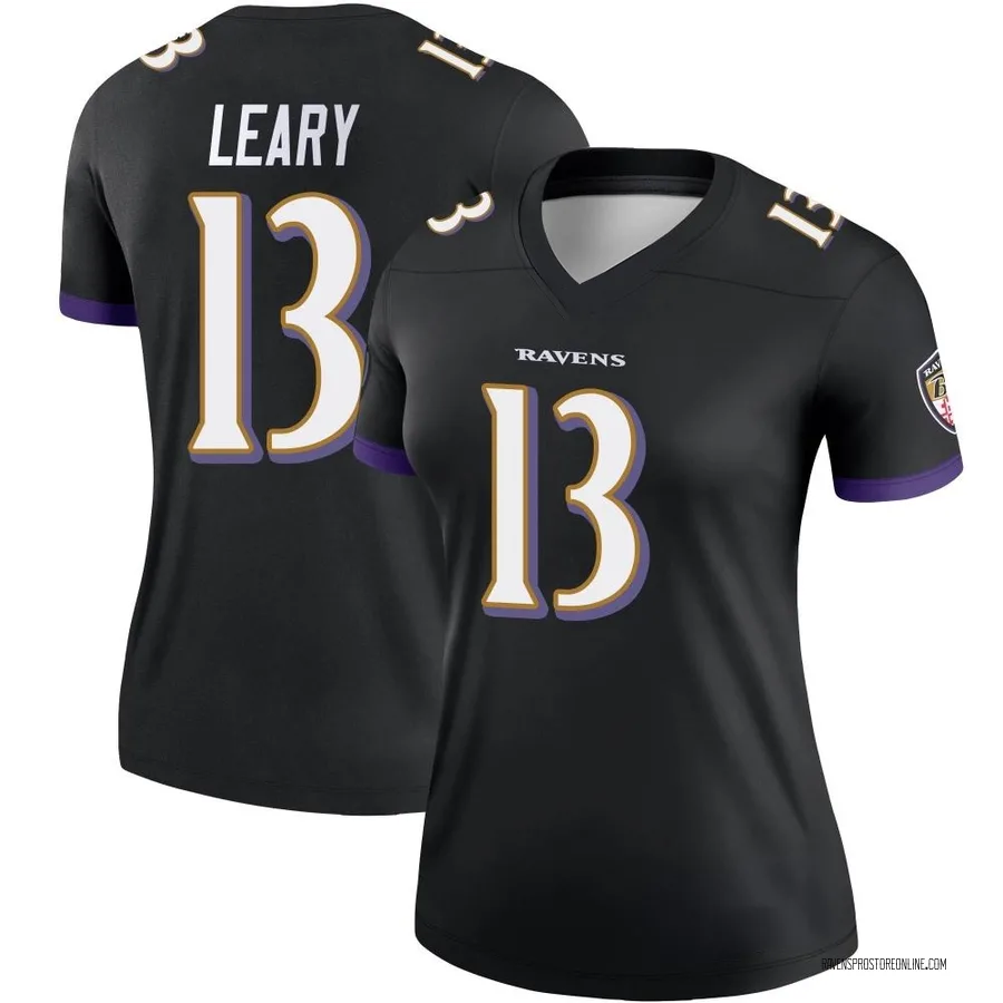 Devin Leary Baltimore Ravens Women's Legend Nike Jersey - Black