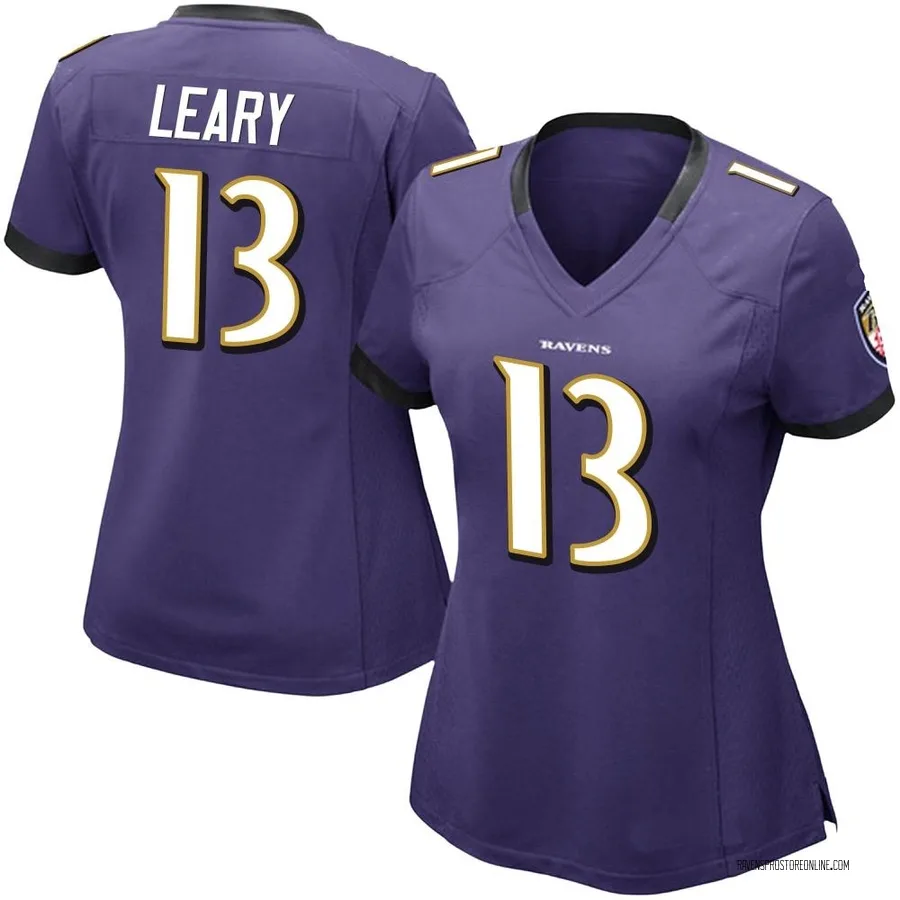 Devin Leary Baltimore Ravens Women's Limited Team Color Vapor Untouchable Nike Jersey - Purple