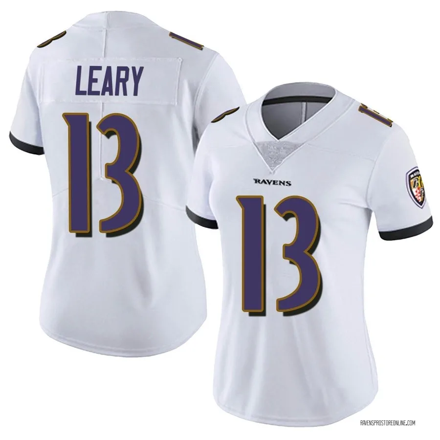 Devin Leary Baltimore Ravens Women's Limited Vapor Untouchable Nike Jersey - White
