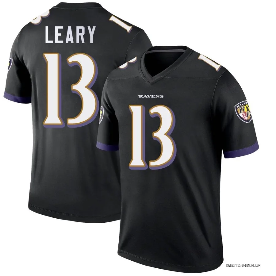 Devin Leary Baltimore Ravens Youth Legend Nike Jersey - Black