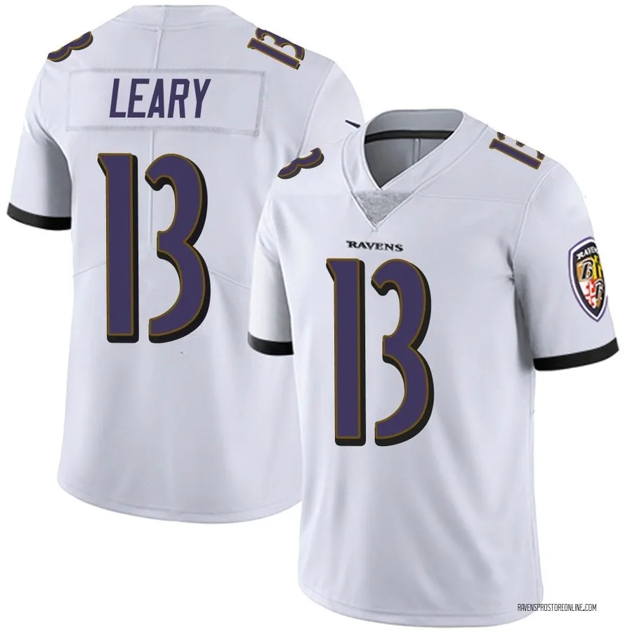 Devin Leary Baltimore Ravens Youth Limited Vapor Untouchable Nike Jersey - White