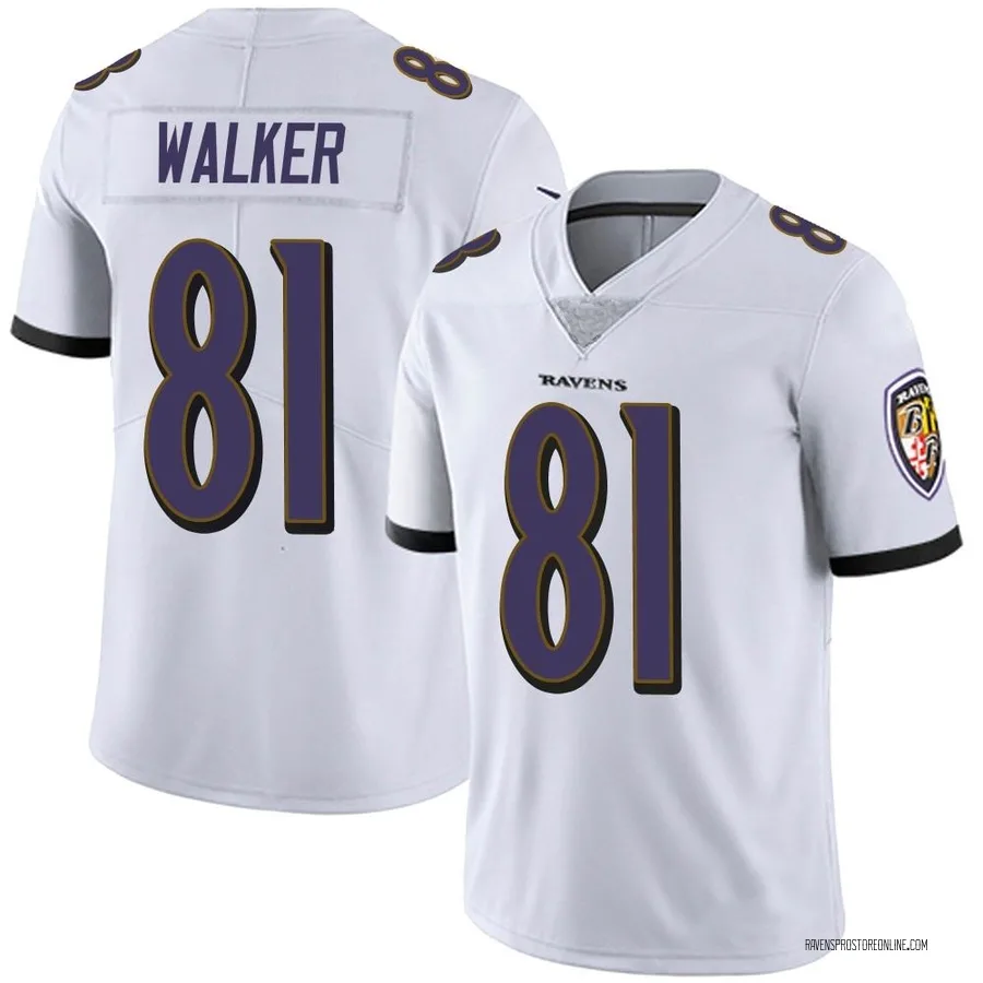 Devontez Walker Baltimore Ravens Men's Limited Vapor Untouchable Nike Jersey - White
