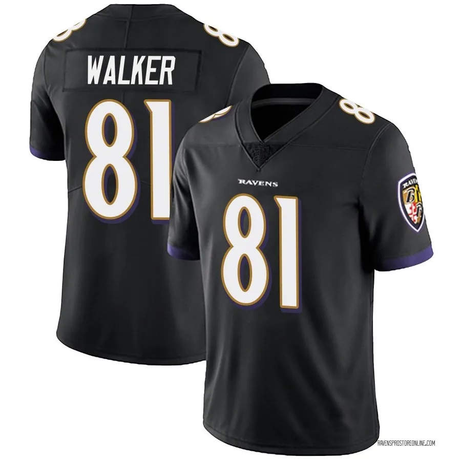 Devontez Walker Baltimore Ravens Youth Limited Alternate Vapor Untouchable Nike Jersey - Black