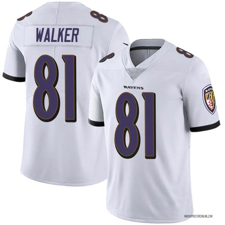 Devontez Walker Baltimore Ravens Youth Limited Vapor Untouchable Nike Jersey - White