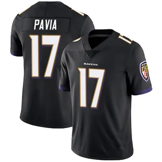 Diego Pavia Baltimore Ravens Youth Limited Alternate Vapor Untouchable Nike Jersey - Black