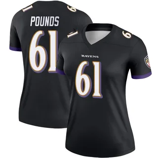 Diego Pounds Baltimore Ravens Women's Legend Nike Jersey - Black