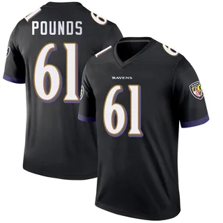 Diego Pounds Baltimore Ravens Youth Legend Nike Jersey - Black
