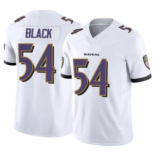Diwun Black Baltimore Ravens Men's Limited Vapor F.U.S.E. Nike Jersey - White