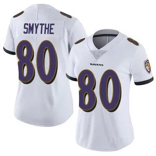 Durham Smythe Baltimore Ravens Women's Limited Vapor Untouchable Nike Jersey - White