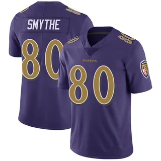 Durham Smythe Baltimore Ravens Youth Limited Color Rush Vapor Untouchable Nike Jersey - Purple