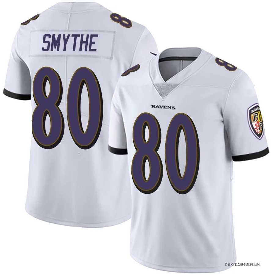 Durham Smythe Baltimore Ravens Youth Limited Vapor Untouchable Nike Jersey - White