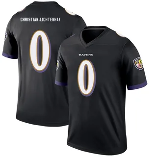 Gerad Christian-Lichtenhan Baltimore Ravens Youth Legend Nike Jersey - Black